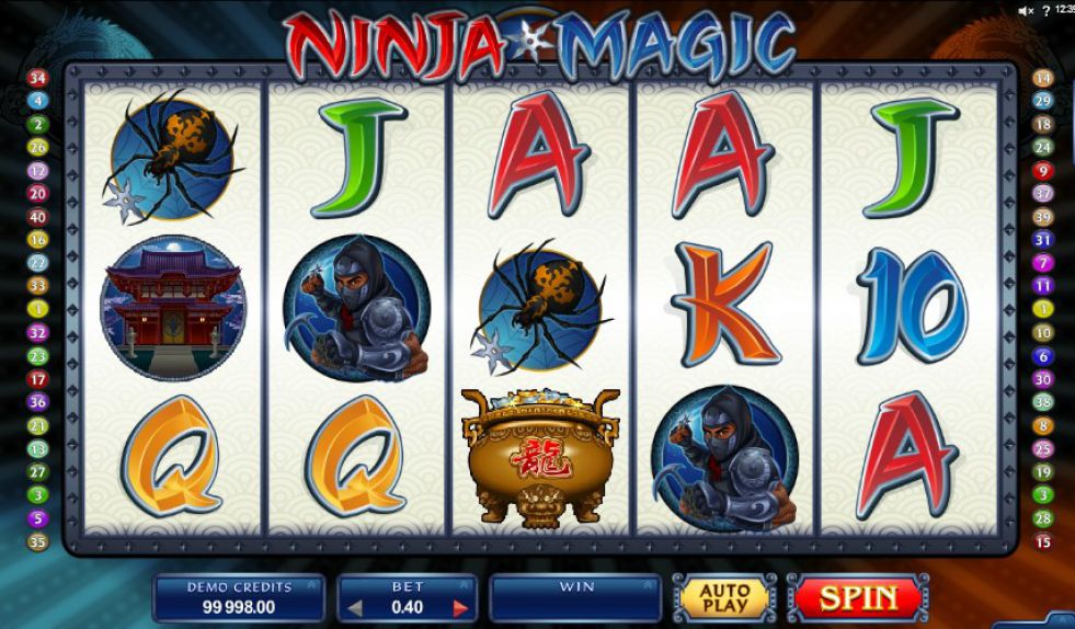 logo ninja magic microgaming