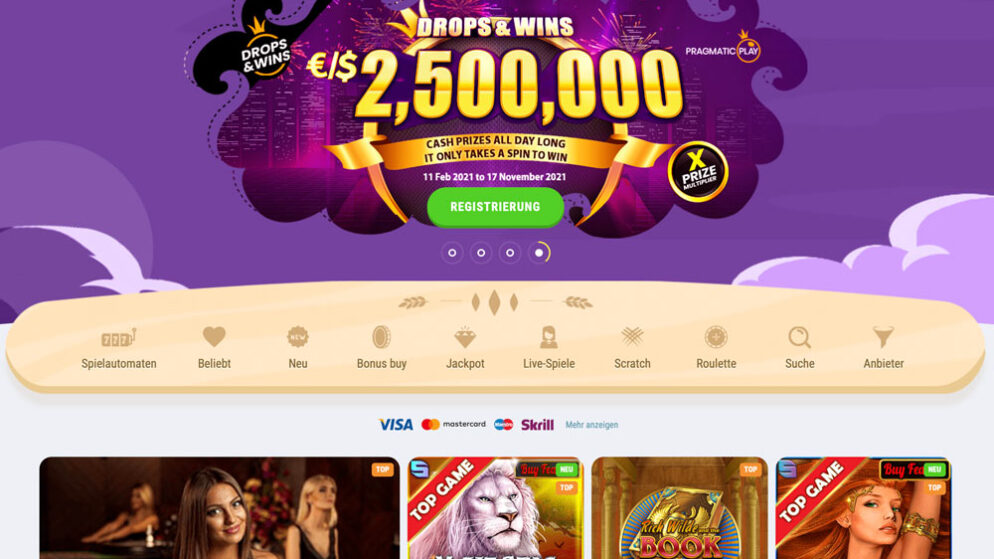 An jedem Dienstag 30 Freispiele im Cookie Casino