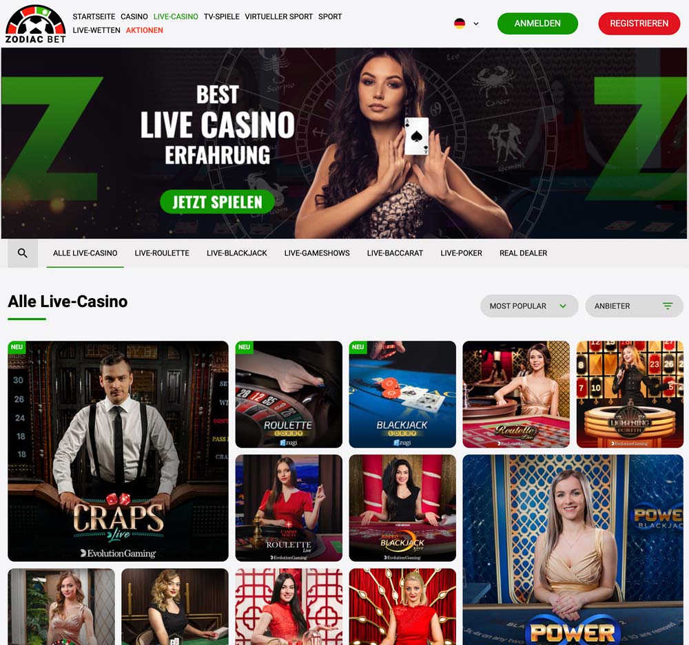 zodiacbet livecasino