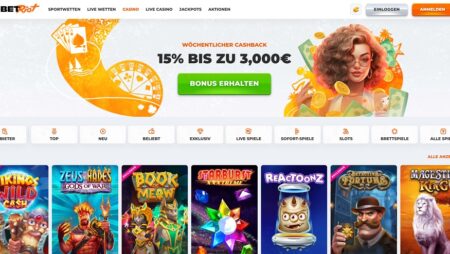 Täglich neue Gewinnchancen bei Bet Riot