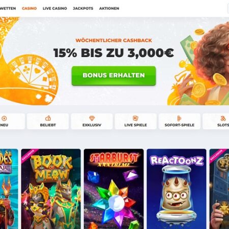 Täglich neue Gewinnchancen bei Bet Riot