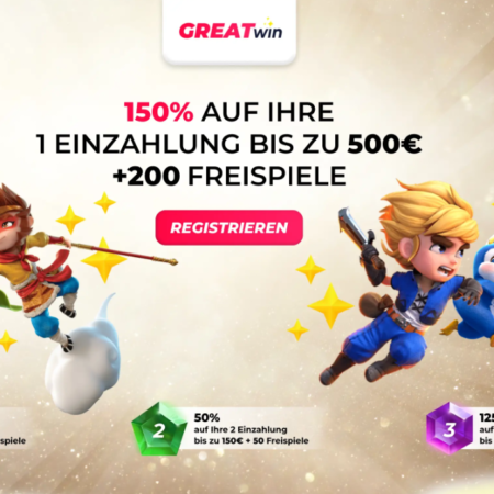 Roulette spielen bei GreatWin und attraktiven Bonus erhalten