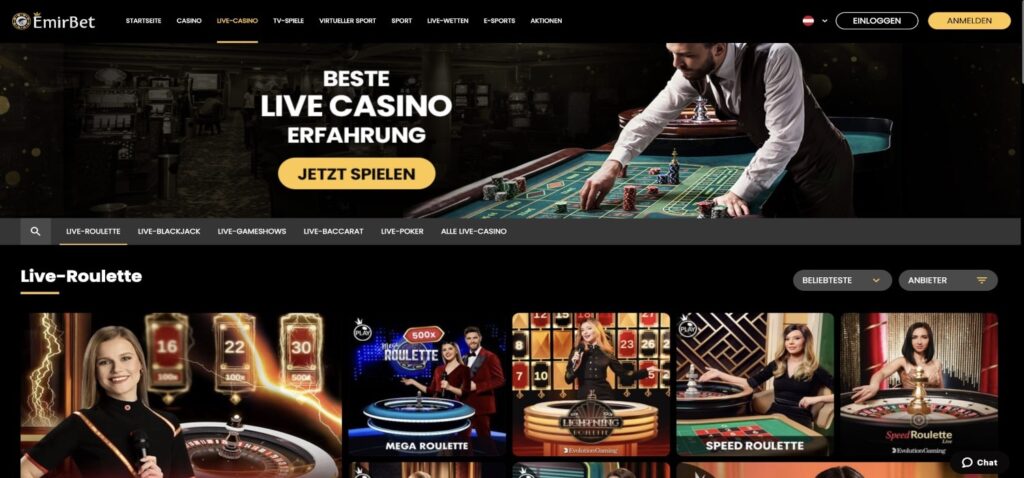 emirbet live casino