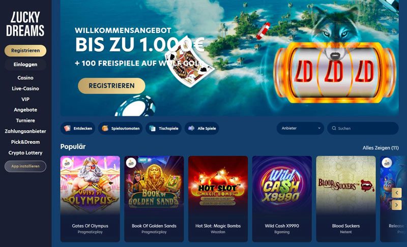 Lucky Dreams Telefonnummer: Kundensupport im Lucky Dreams Online Casino