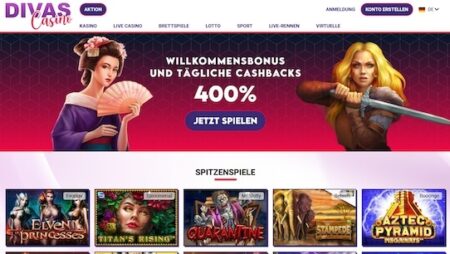 Divas Casino gewährt Cashback-Bonus im Live-Casino