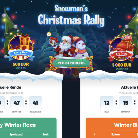 Weihnachts-Rally im Ivibet Casino